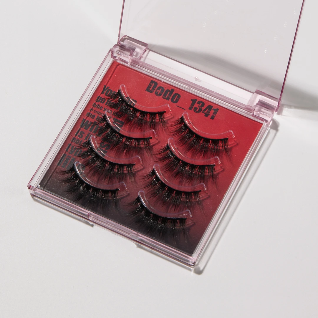 Dodo【汉娜】 甜酷漫画感  灵动3d毛绒感 整簇假睫毛