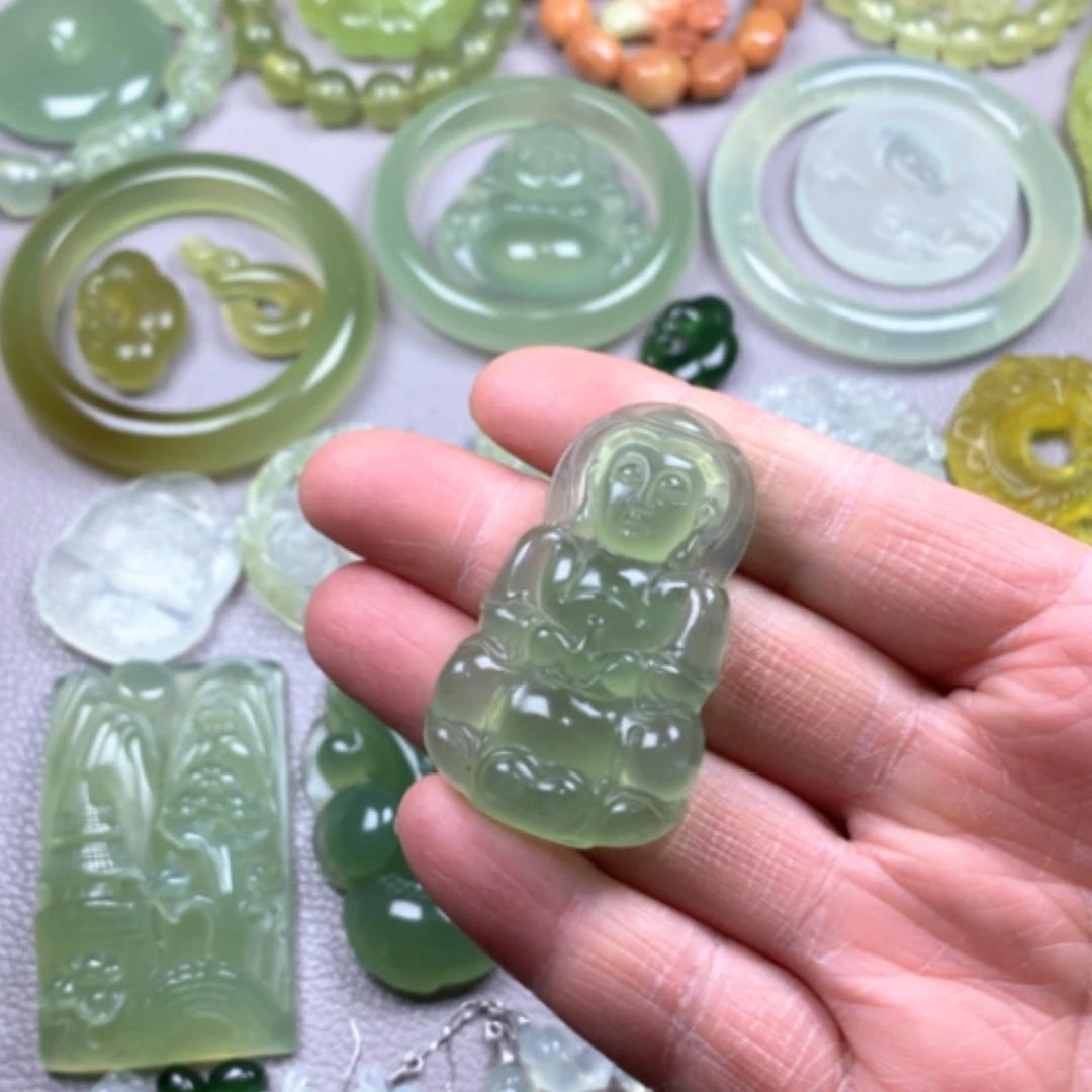 【闪购商品】未镶嵌蛇纹石玉2025新款岫玉