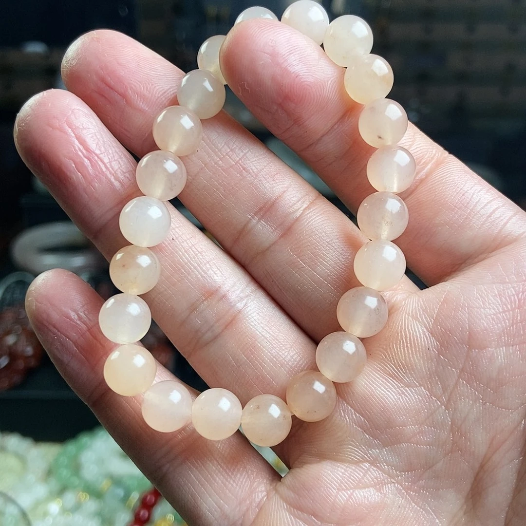 石英质玉手链未镶嵌小*