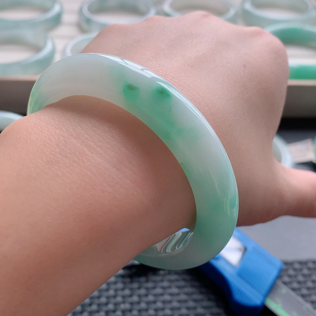 未镶嵌手镯翡翠3号-56