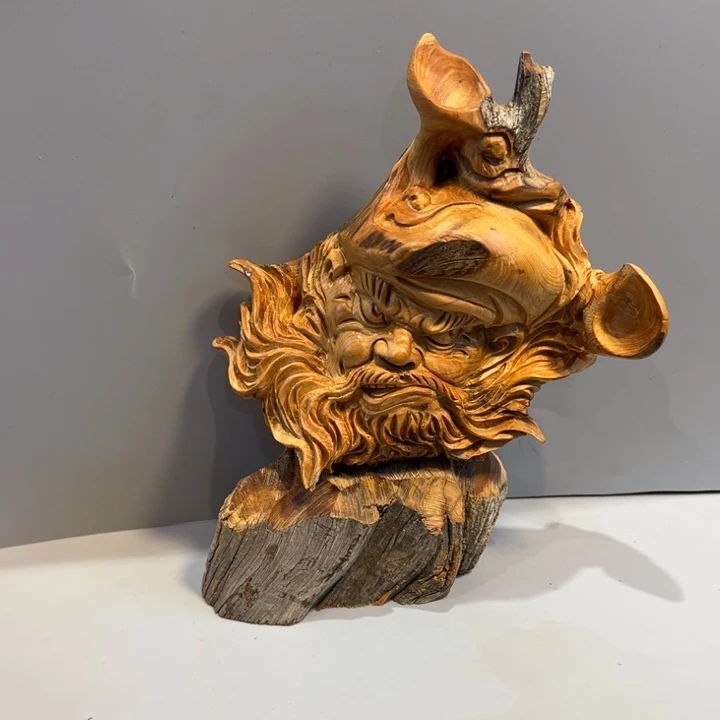 柏木（崖柏）根雕工艺摆件