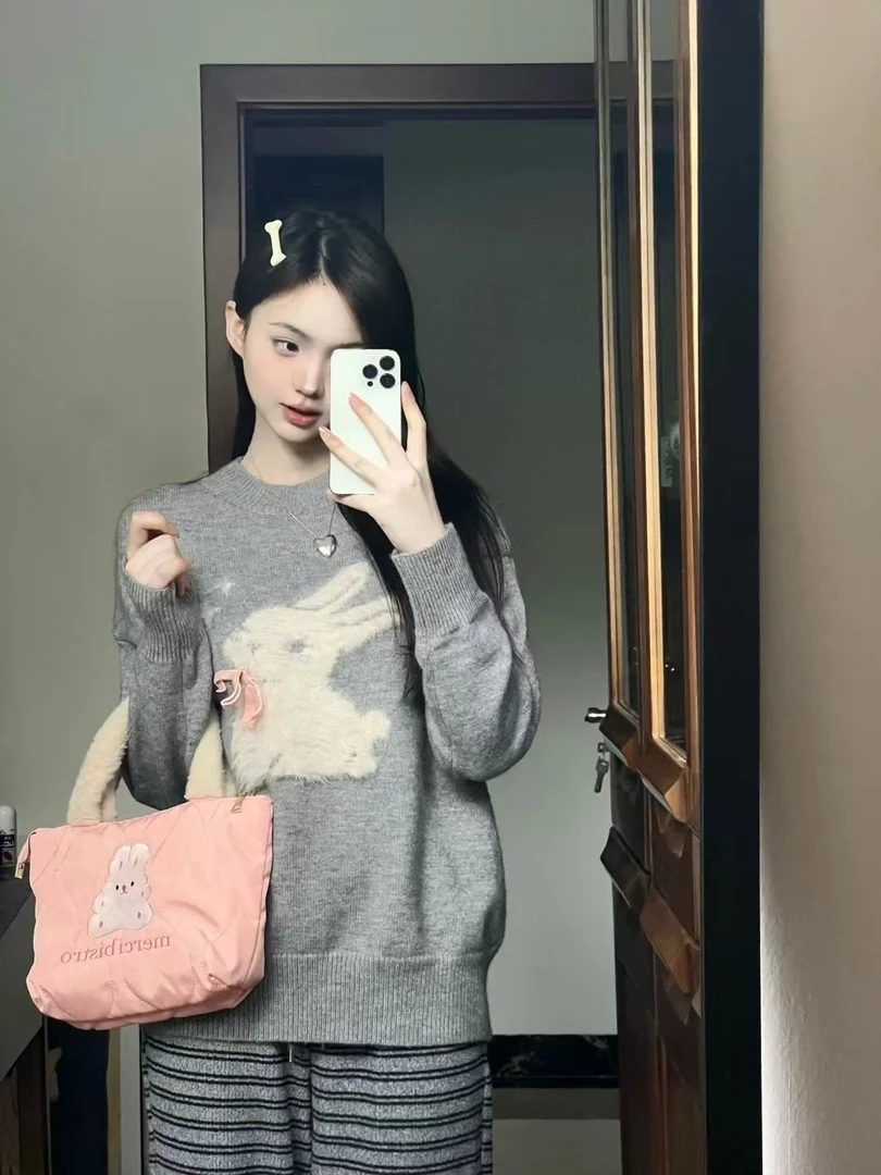 王虾虾韩系女装休闲通勤百搭小衫秋冬款给号再拍哟默认微瑕NO退换