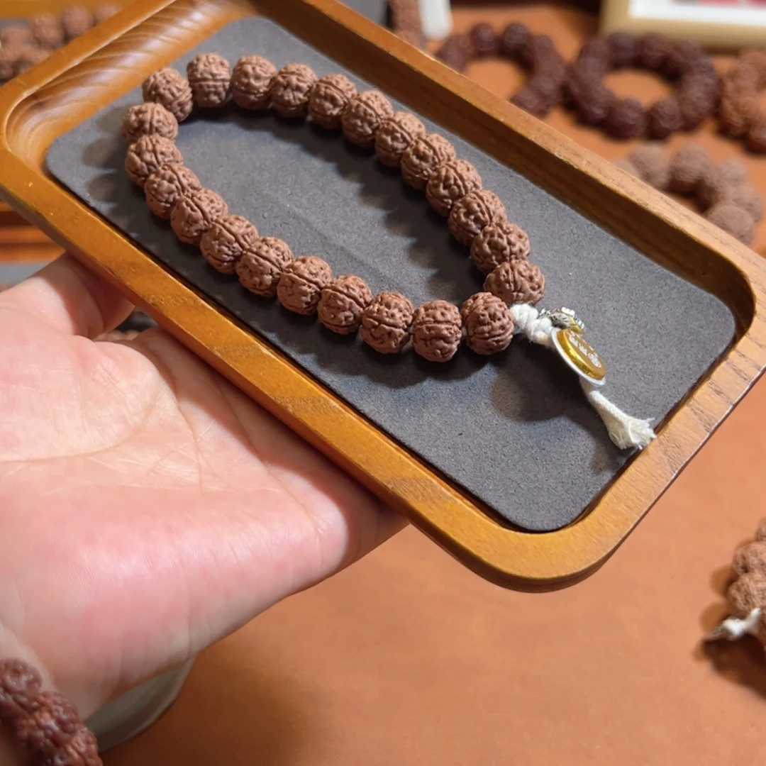 手串金刚菩提13标款金标级勿里达纯血老树王