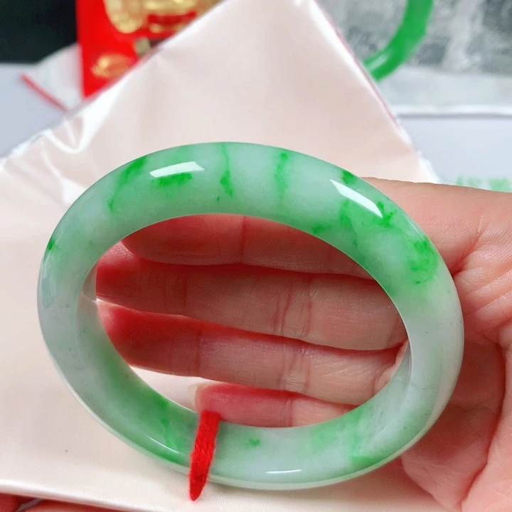 未镶嵌手镯翡翠  编号S301723 正圈59