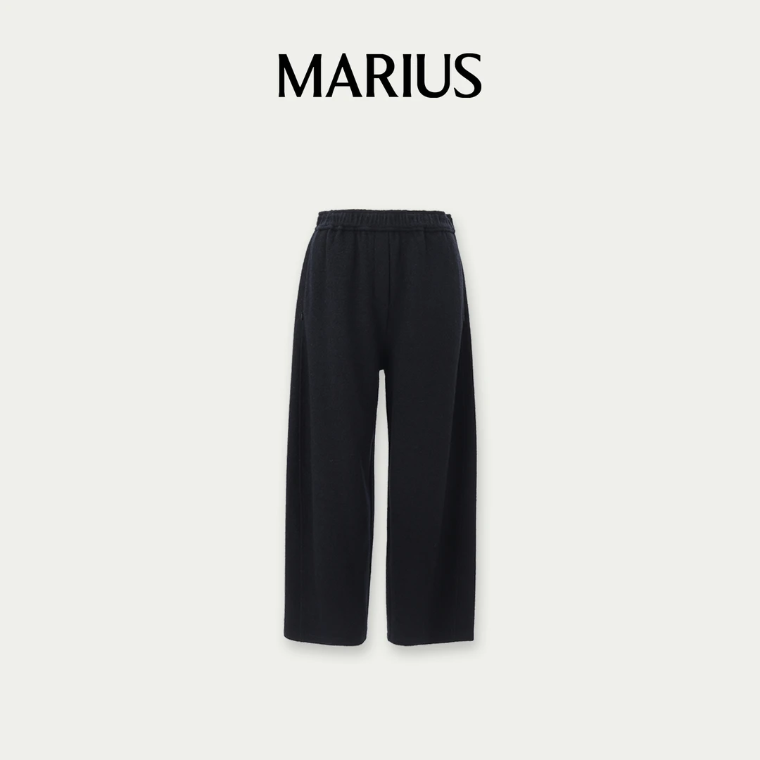 MARIUS“香蕉裤”松弛感时髦运动风潮流八分奶奶裤1