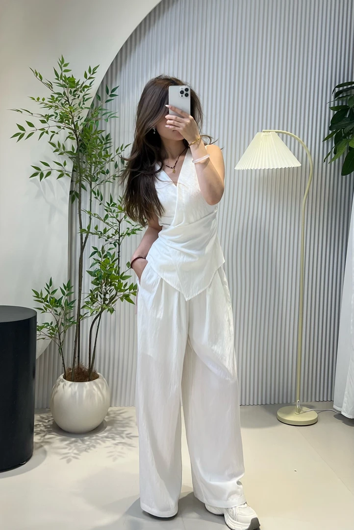 Jesbel2025夏韩系时尚设计感套装显瘦气质