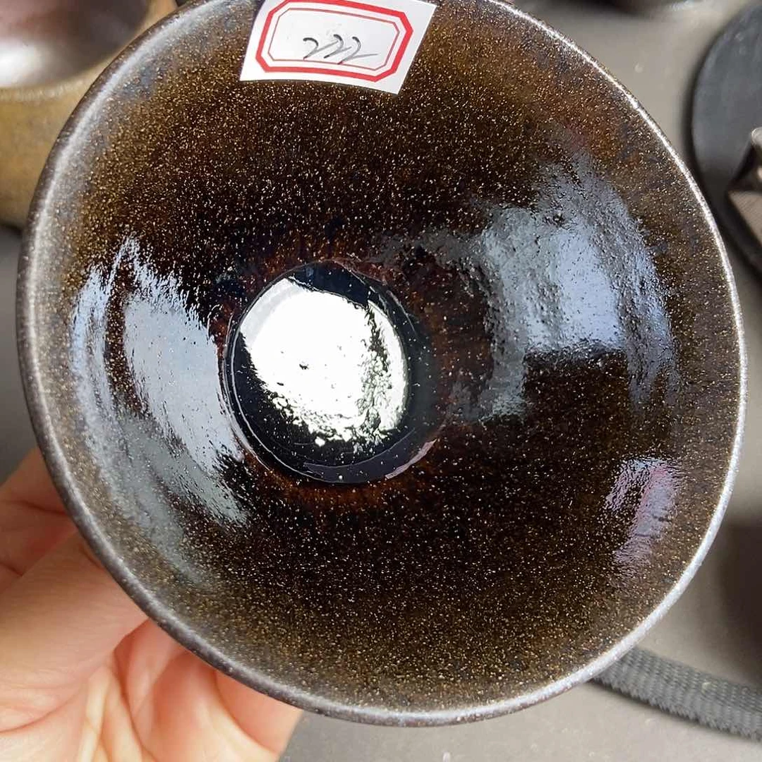 茶盏222 建窑建盏微瑕磨底