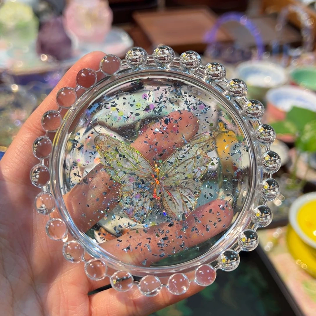 摆件特价高硼硅玻璃杯垫