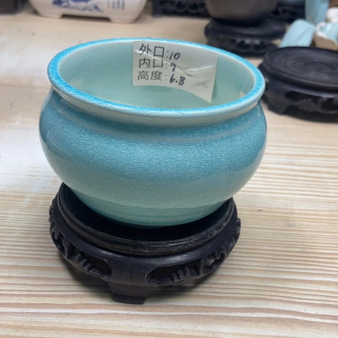 瓷片陶瓷花盆陶瓷艺术