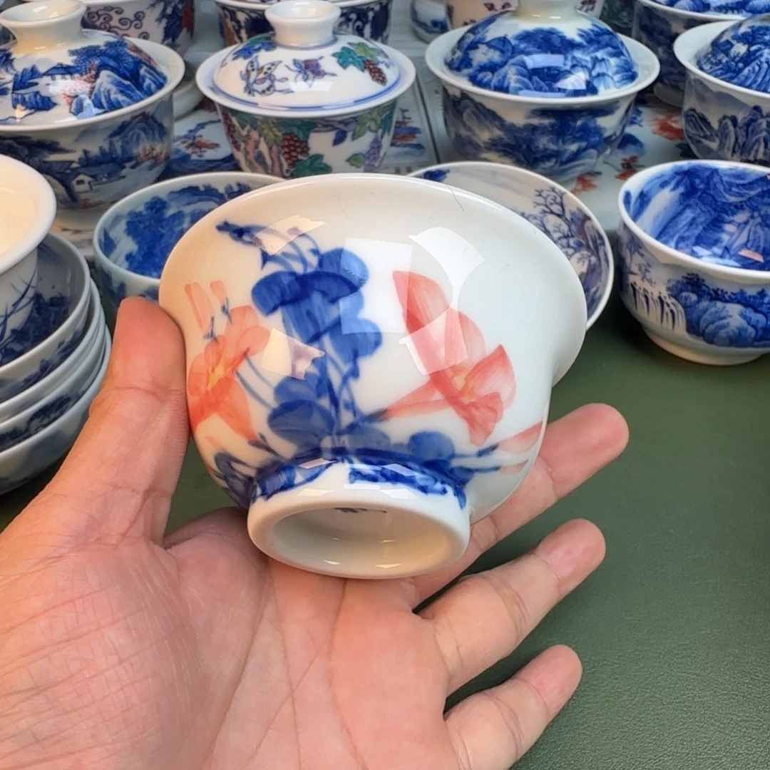 陶纯手工纯手绘茶具282