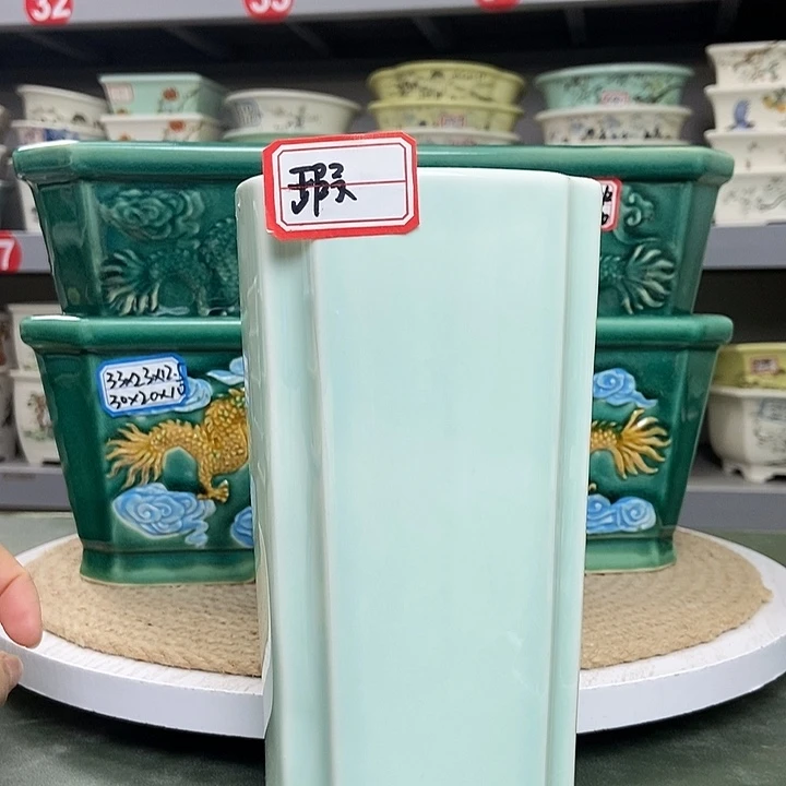 紫砂宜兴紫砂花盆