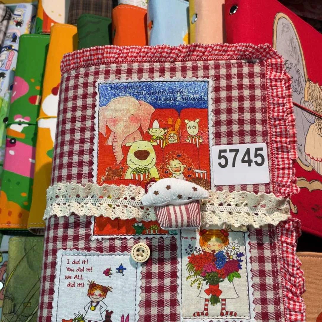 织绣A5 活页不加纸5745