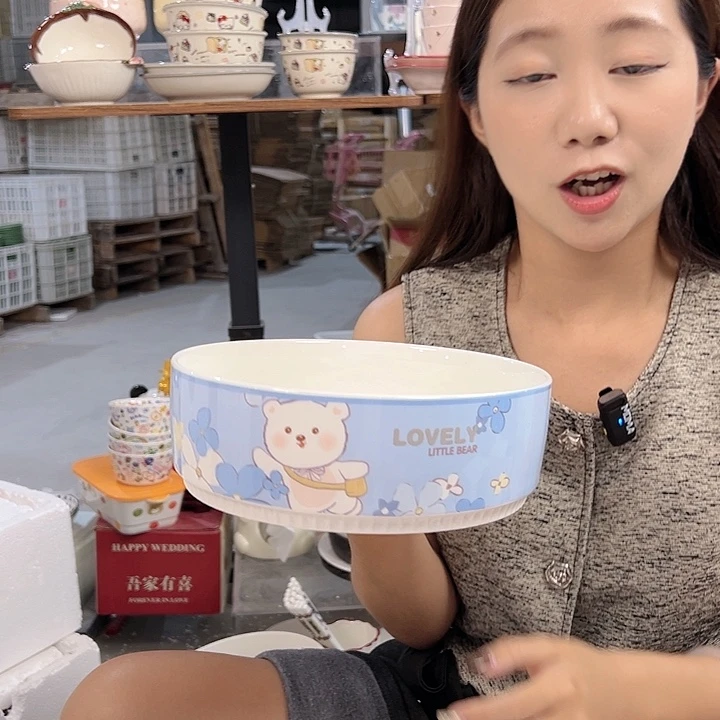 潮州陶瓷微瑕釉下彩