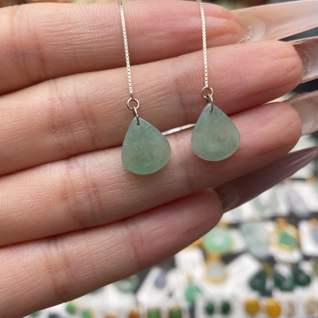 翡翠银S925镶嵌颈饰