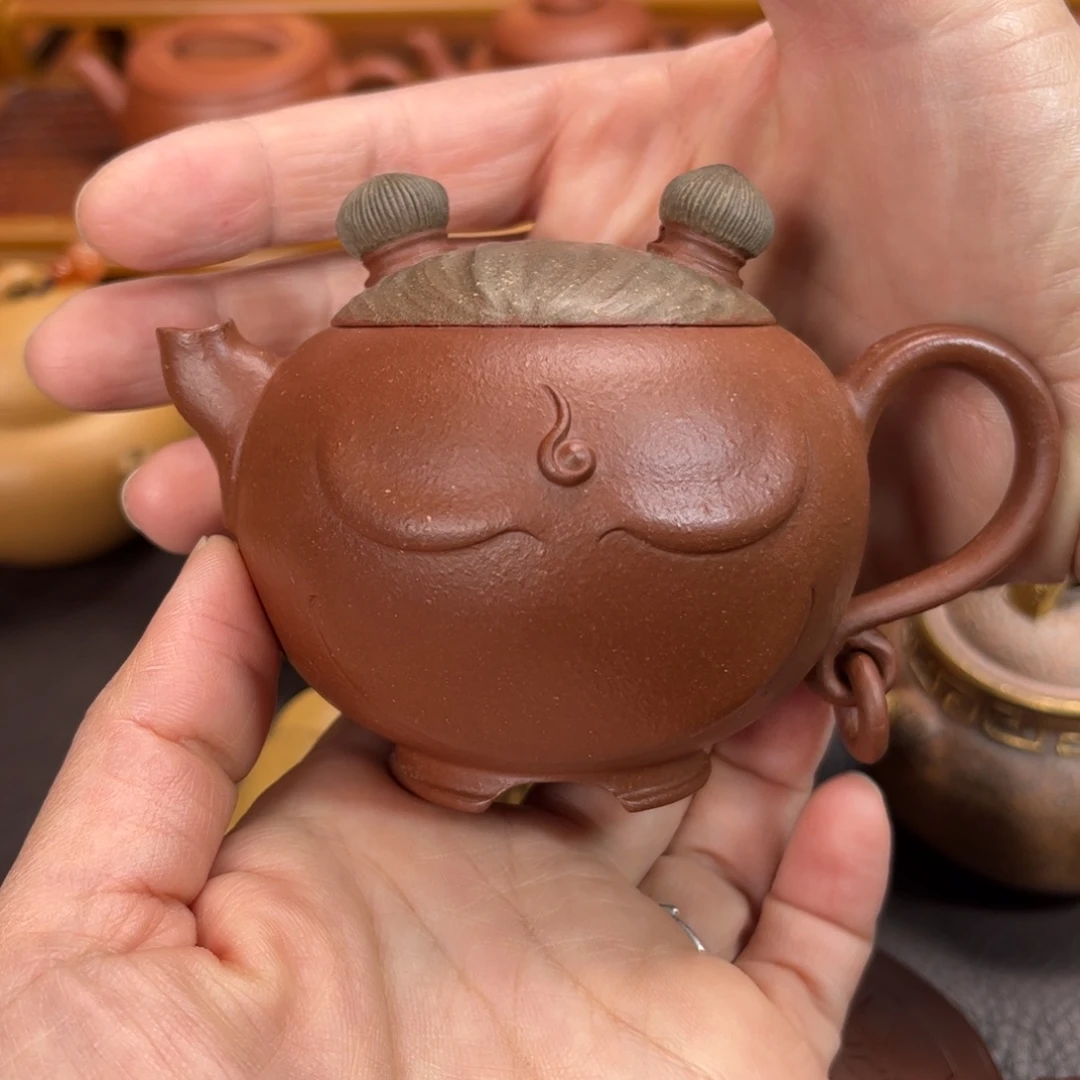 天***晴紫砂茶壶宜兴紫砂壶半手工制作