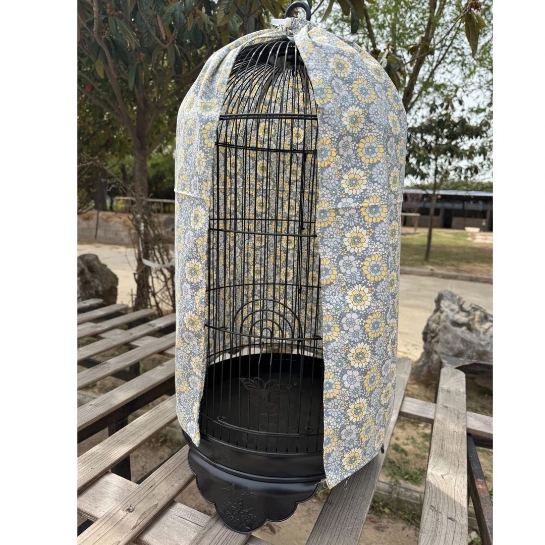 欧式铁艺杂雀高圆笼直径34cm高65cm丝距1cm