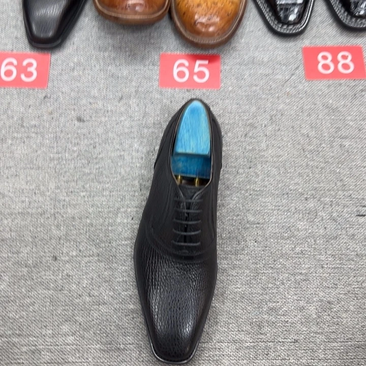 中***强鸵鸟皮（革）鲨鱼皮41码