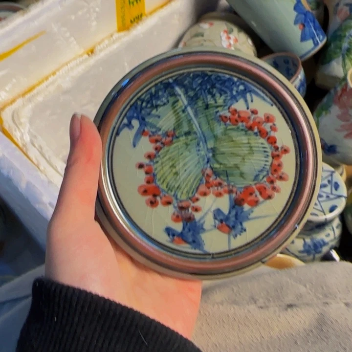 瓷片景德镇陶瓷手工手绘