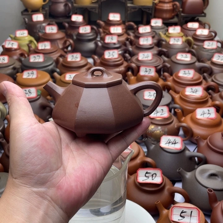 紫砂茶壶宜兴紫砂全手工