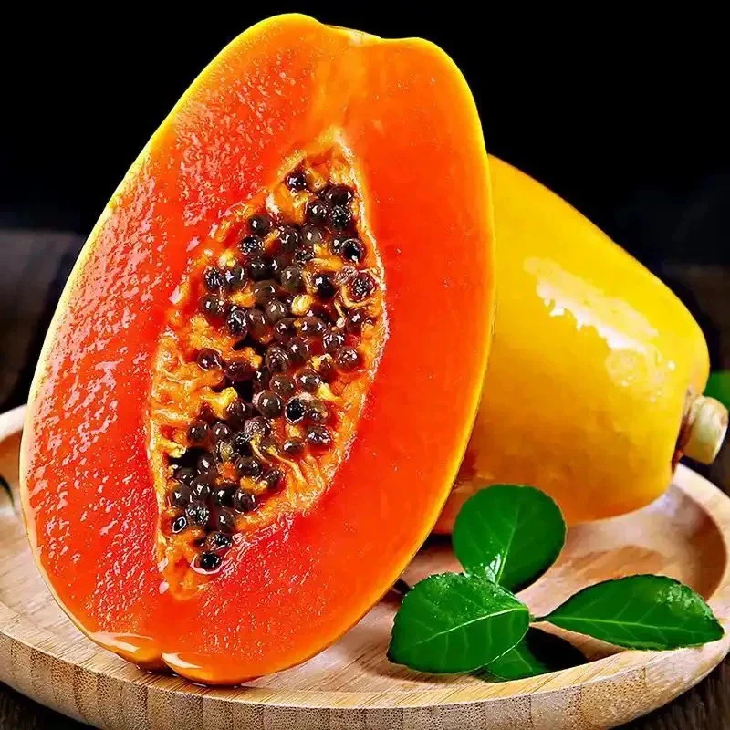 《小军严选》木瓜 雷州冰糖木瓜净3粒4.5-5斤（树膜硬伤不影响食用）广东省