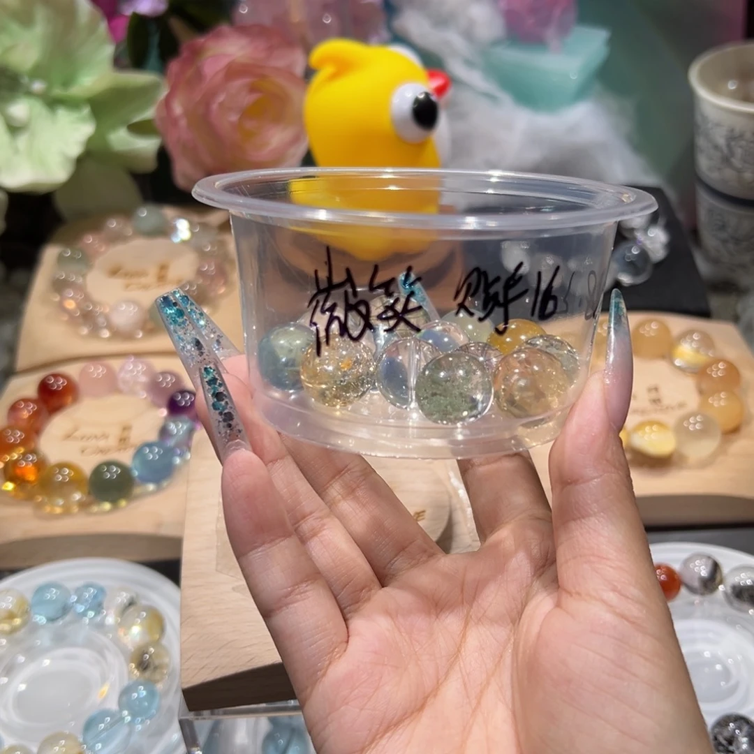 嶶***笑烟晶手链银S925镶嵌