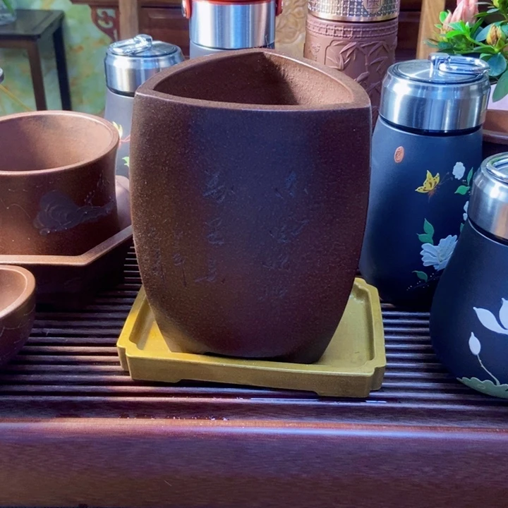 紫砂花盆紫砂花盆