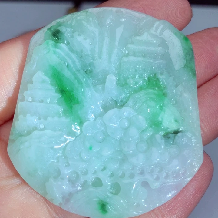 翡翠吊坠(不含链)未镶嵌