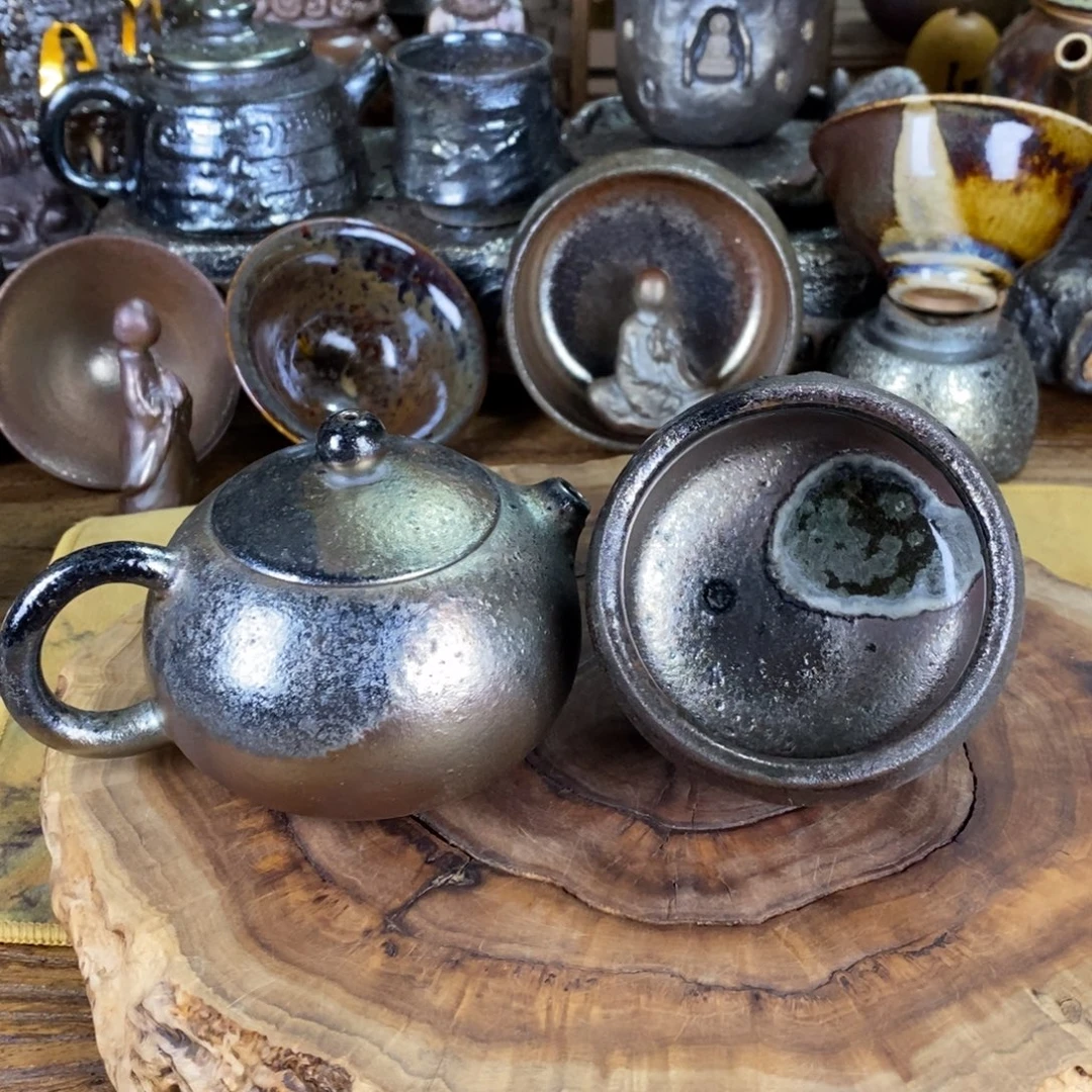 云南建水紫陶柴烧茶器，00051