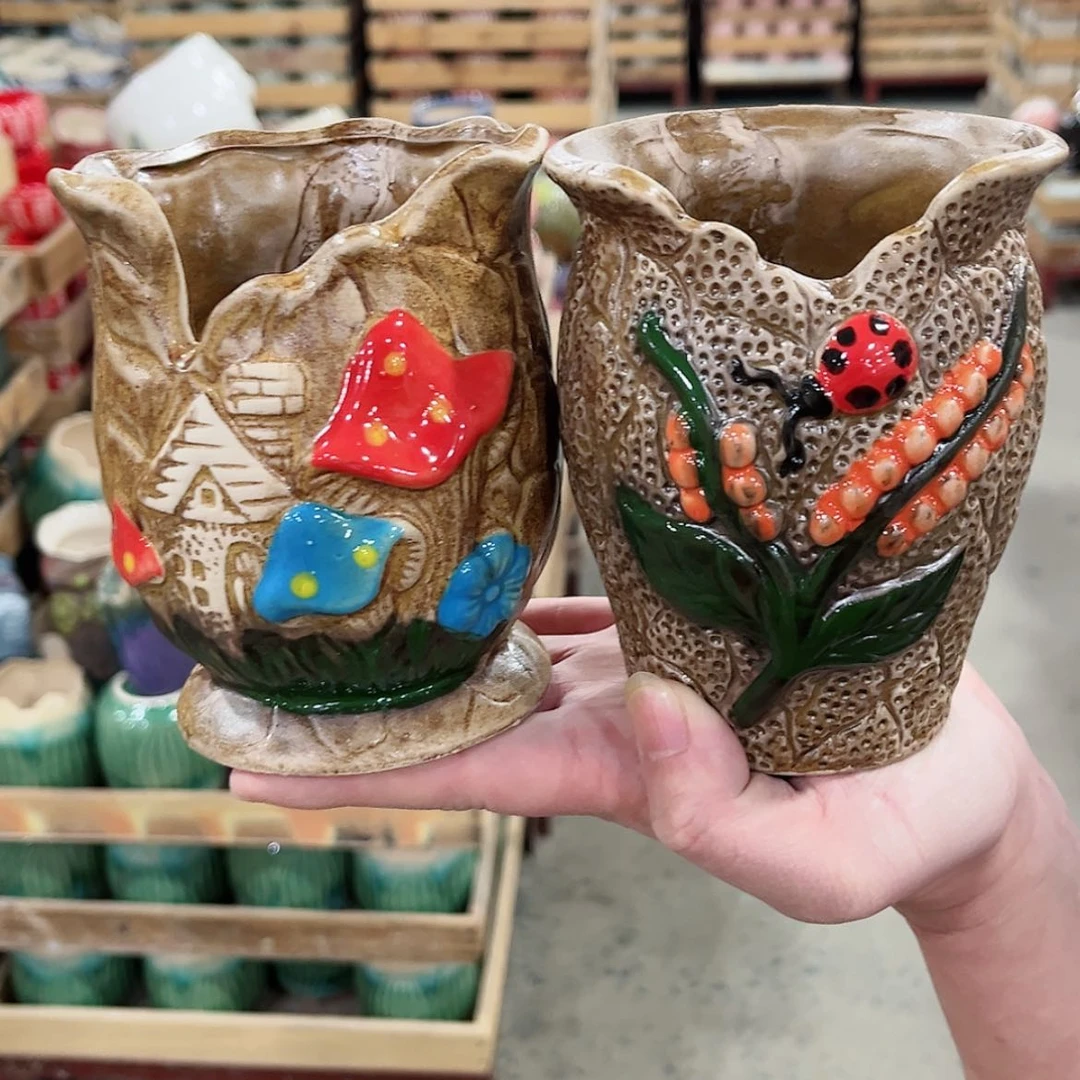 【闪购商品】陶瓷陶瓷多肉植物花盆