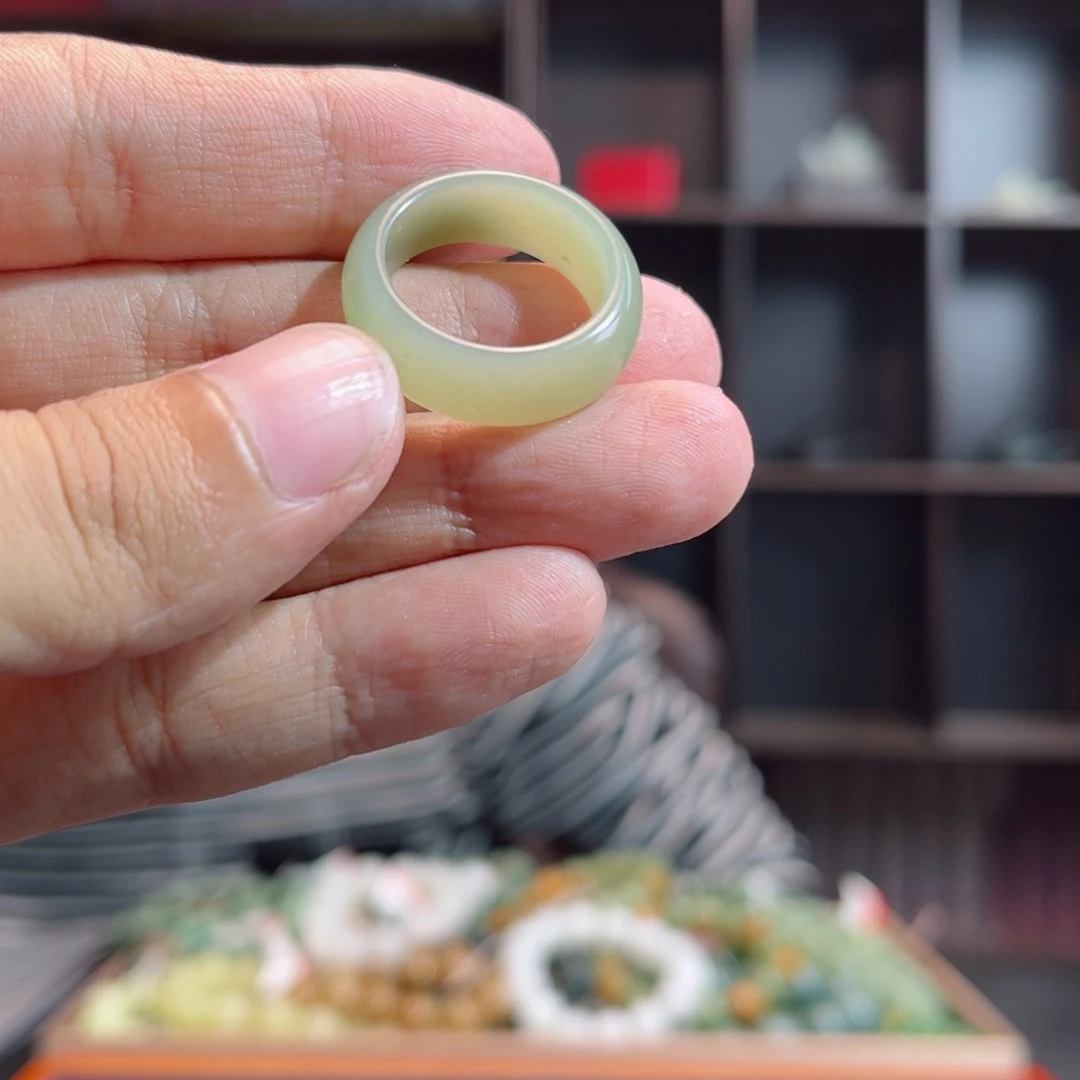 【闪购商品】和田玉戒指未镶嵌新疆且末料