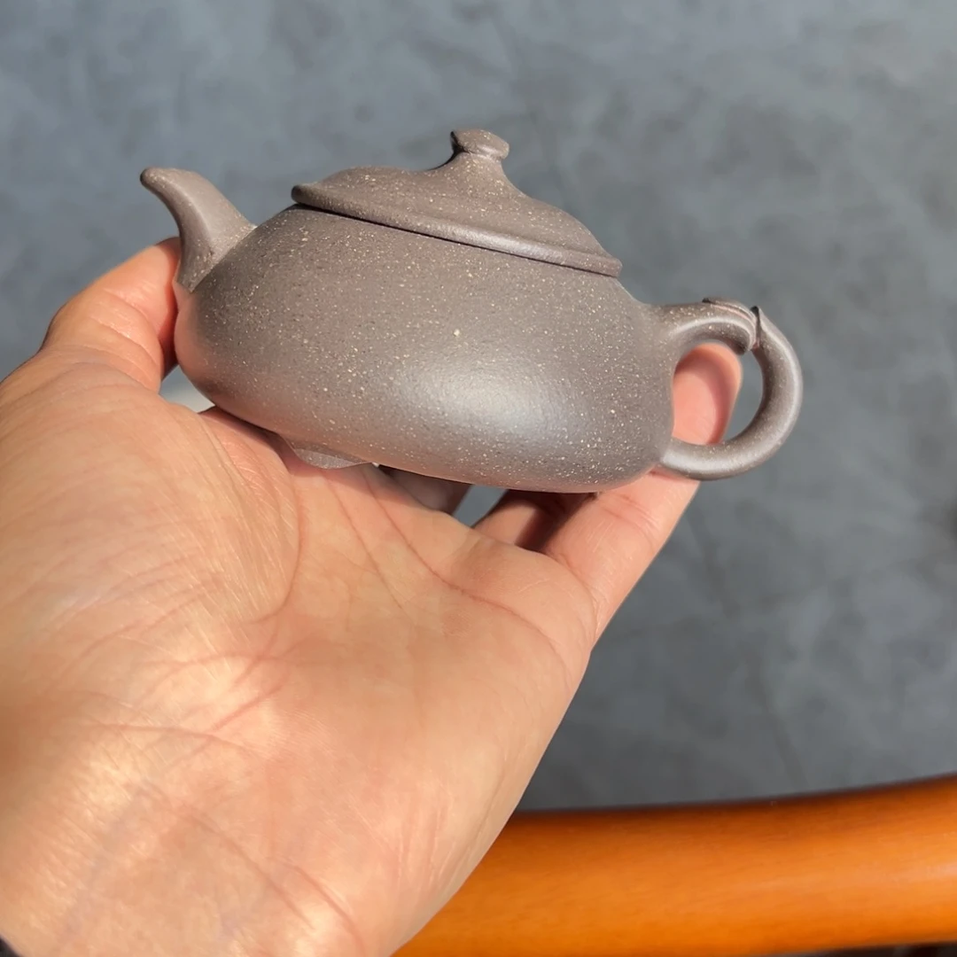 紫泥茶壶季*天青简瓢