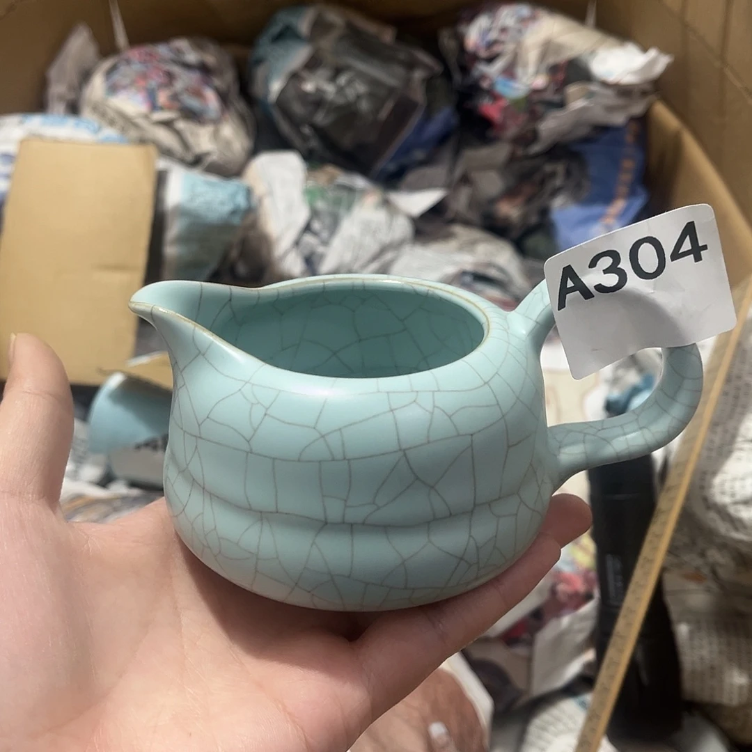 瓷片茶摆件工艺品摆件666