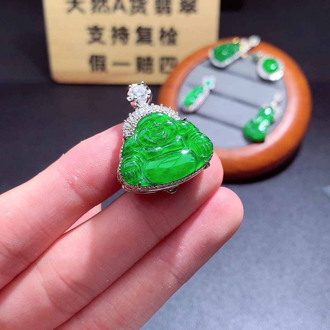 颈饰未镶嵌翡翠翡翠