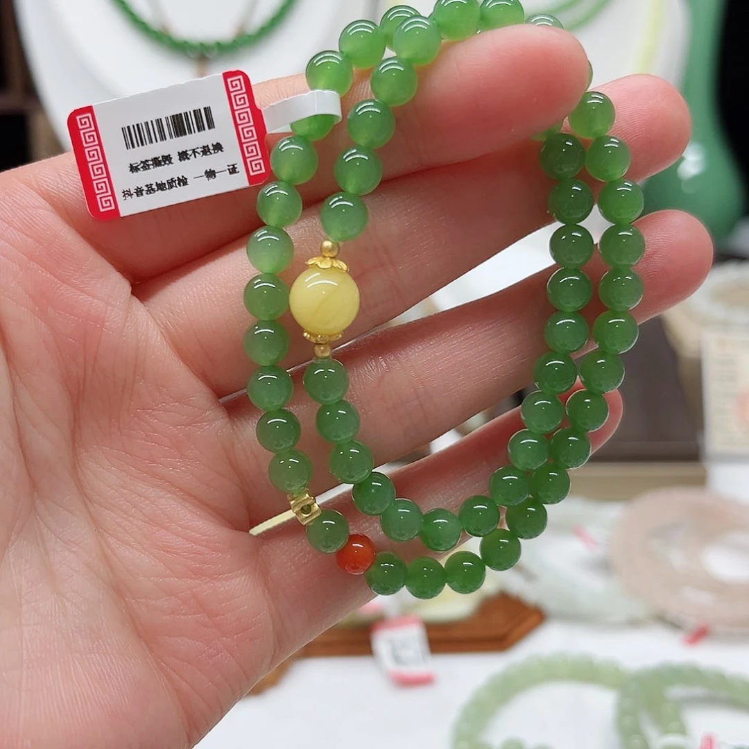 手链未镶嵌和田玉M****～