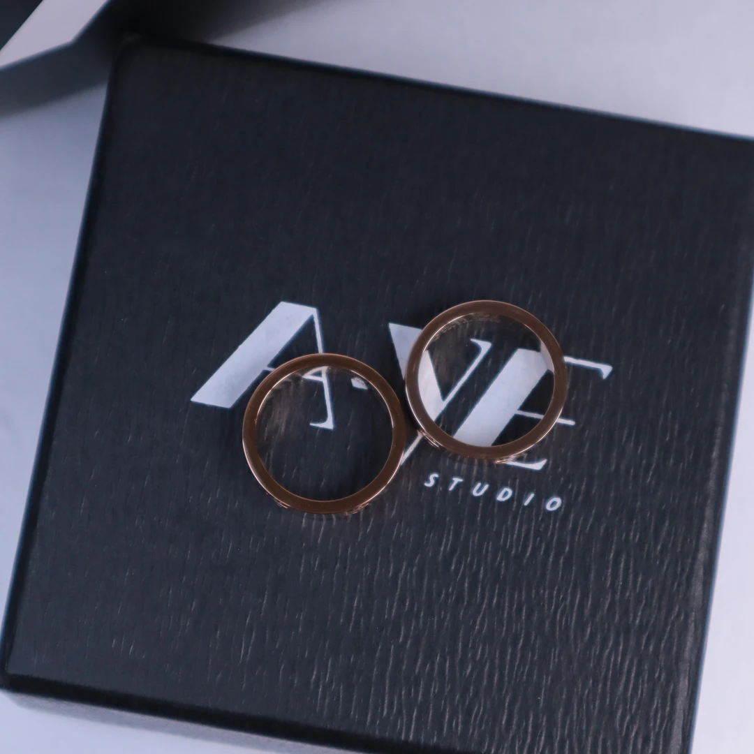 经典圈圈  戒指 J0822