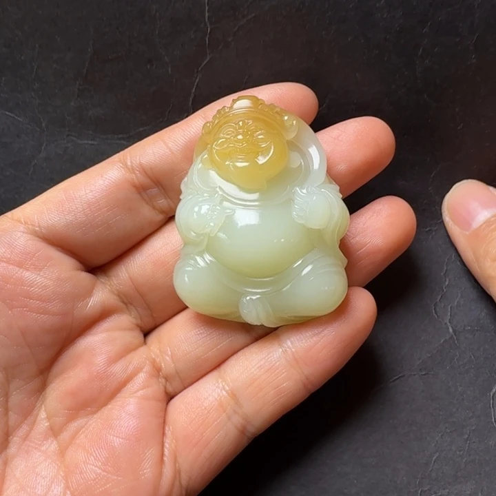 和田玉未镶嵌吊坠(不含链)