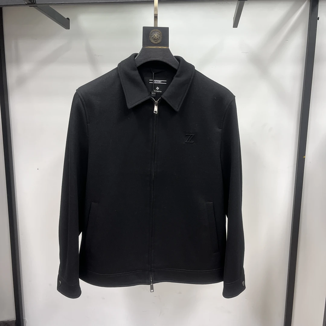 24年秋冬新款男士翻领夹克-66068