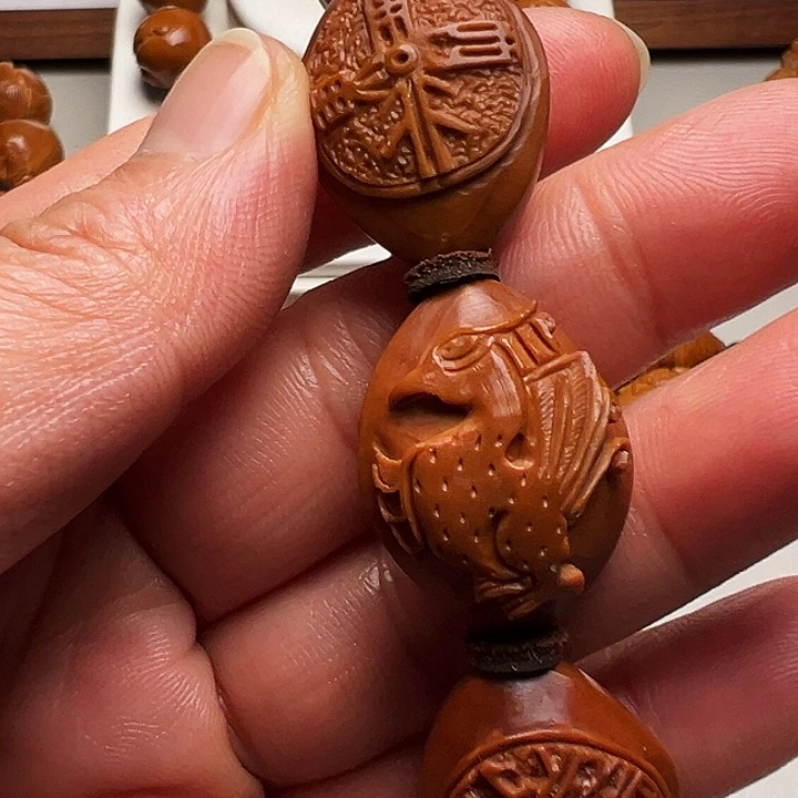 *****手串/手链橄榄核四象八卦