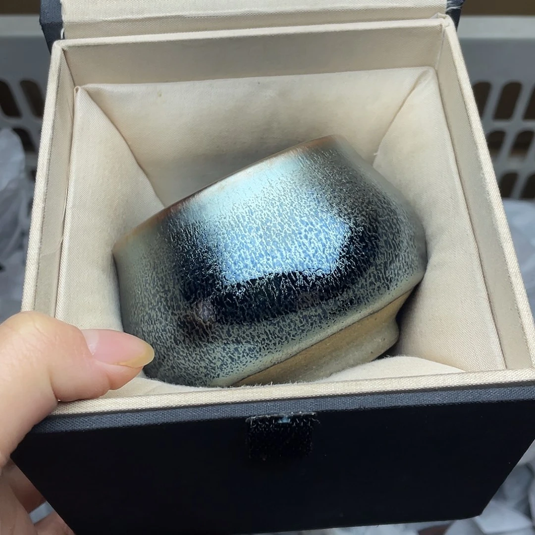 摆件建窑建盏一主人杯佛肚