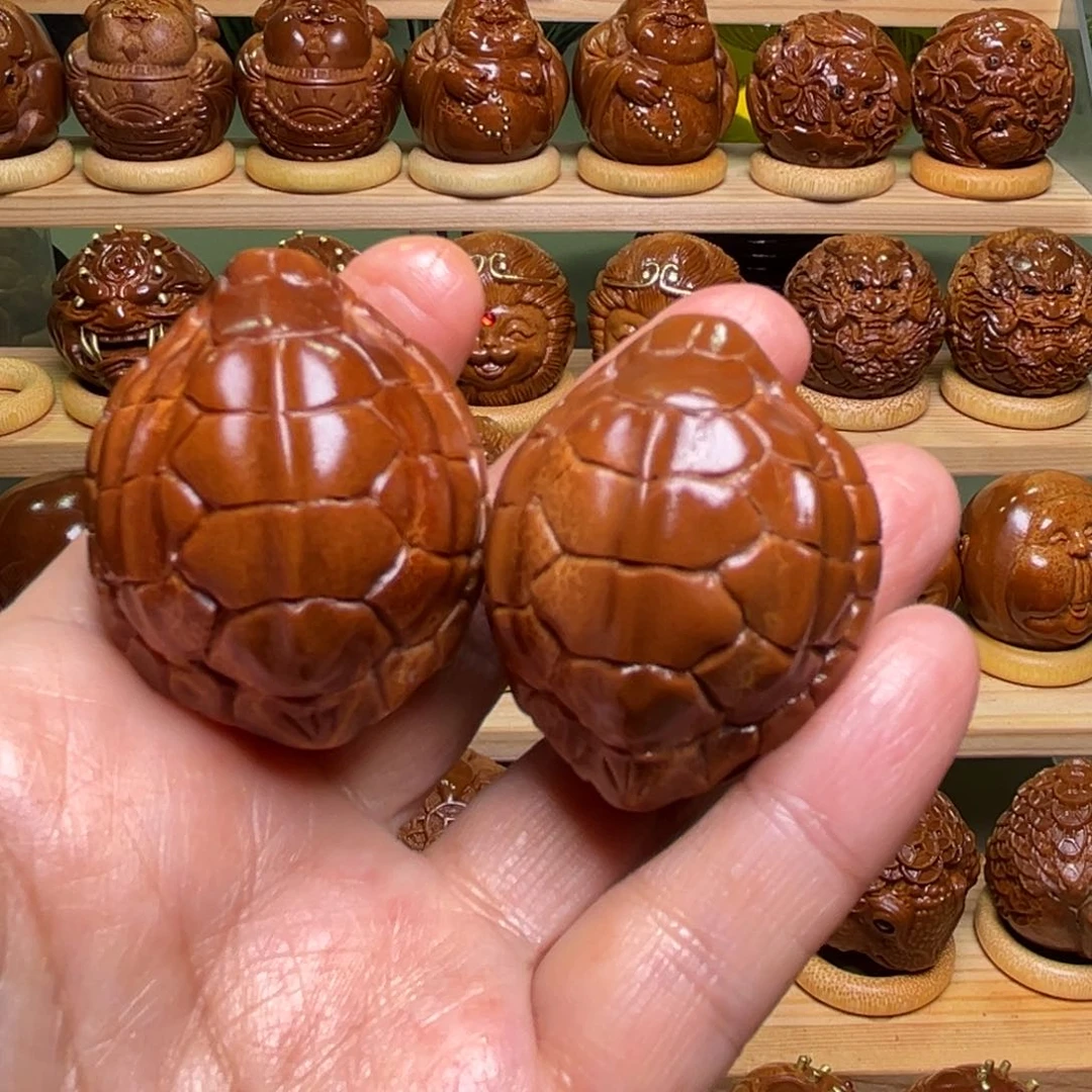 橄榄核手串/手链三五富甲一对