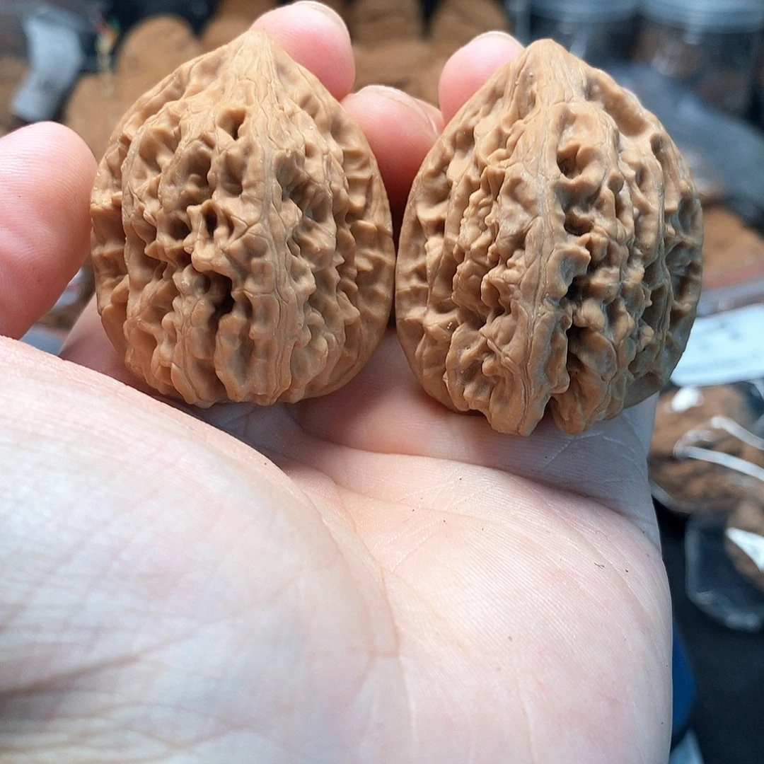 1文玩核桃赤峡峪鸡心38-257