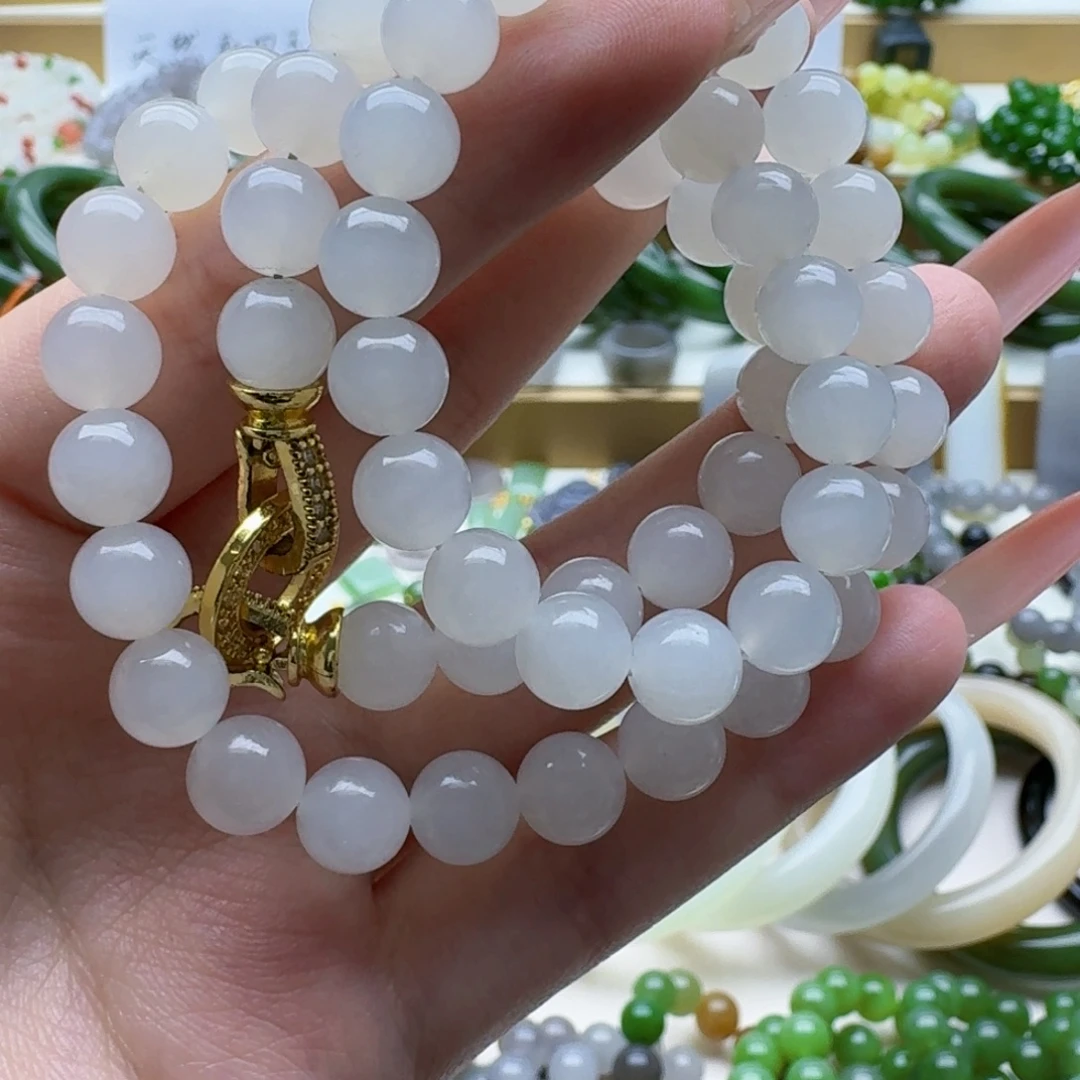 聚***宝未镶嵌手链和田玉