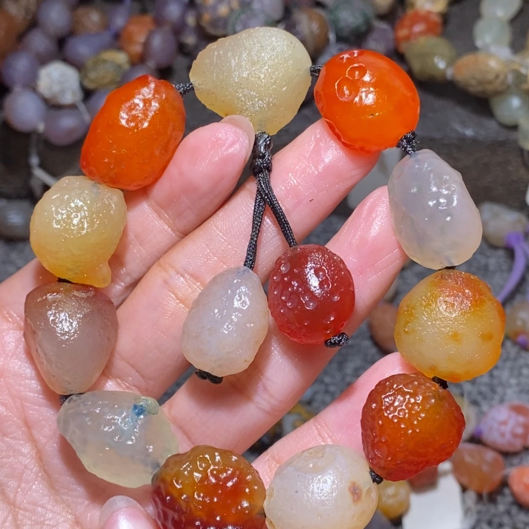 玛瑙/玉髓未镶嵌珠宝半成品