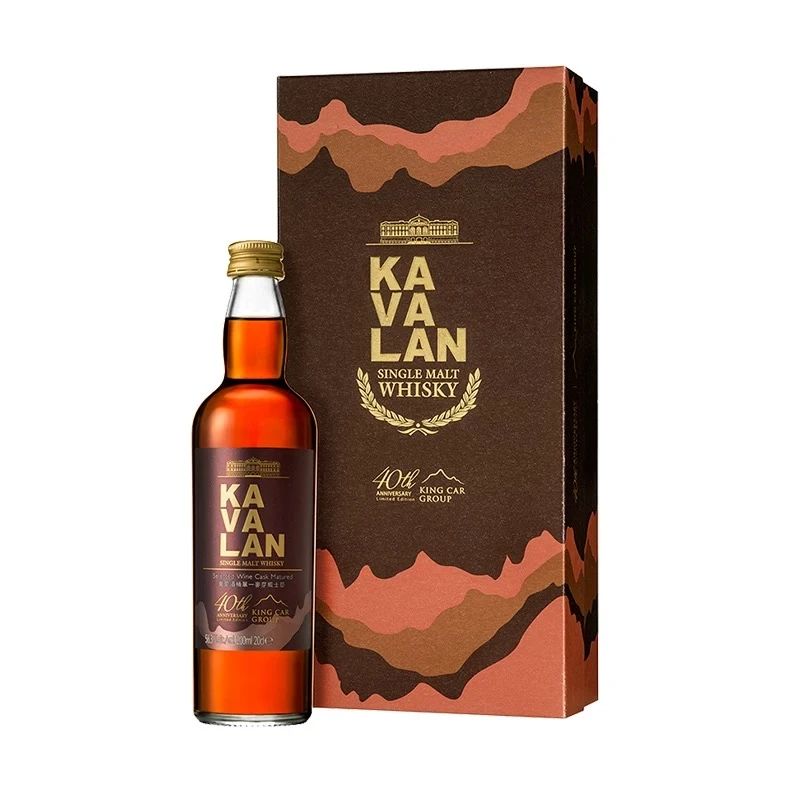 KAVALAN/噶瑪蘭酒厂致敬系列 金车40周年纪念款单一麦芽威士忌