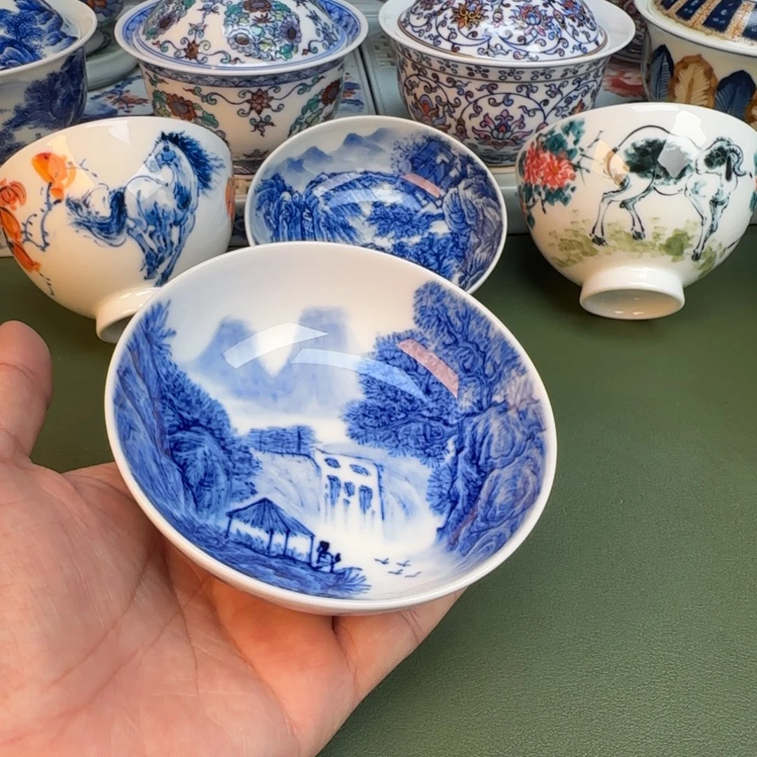 陶纯手工纯手绘茶具304