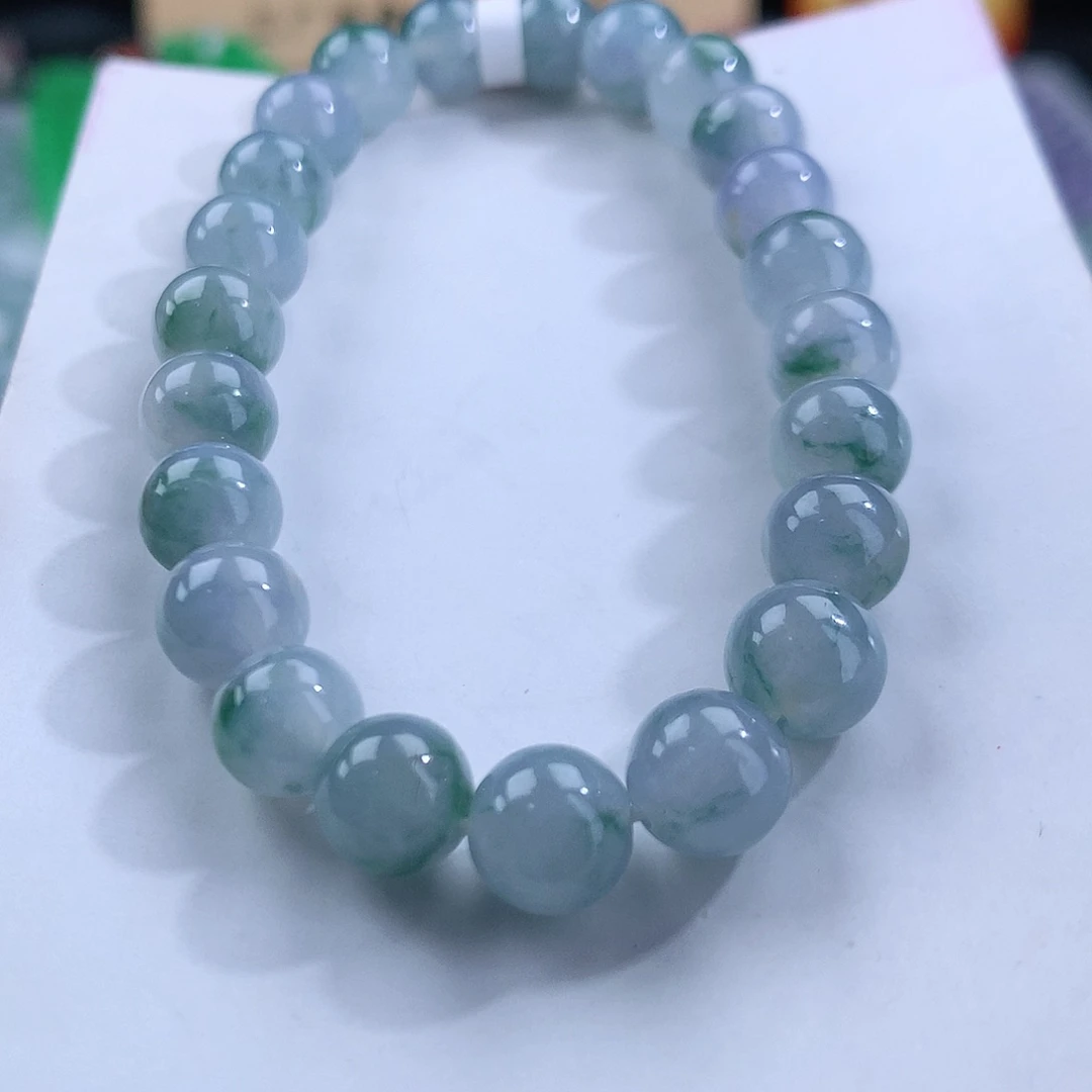 翡翠手链未镶嵌卡7.8mm