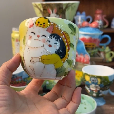 炉景德镇釉下手绘陶瓷