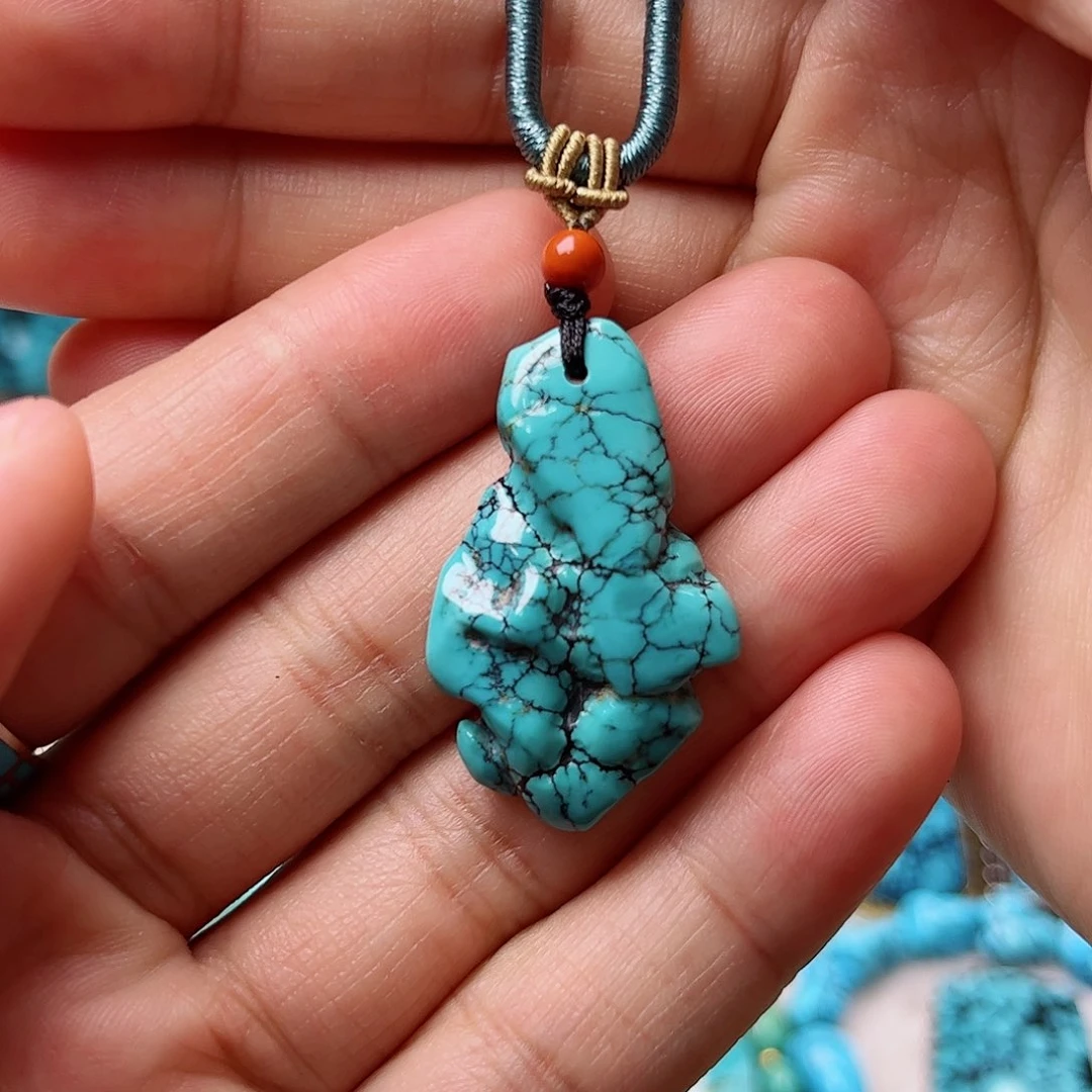 绿松石珠宝奇石未镶嵌