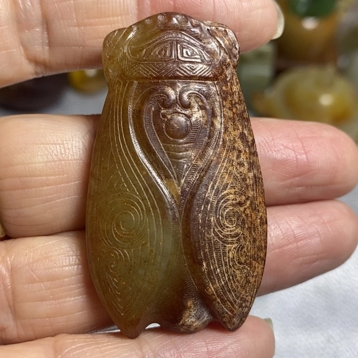 和田玉（糖玉）颈饰未镶嵌