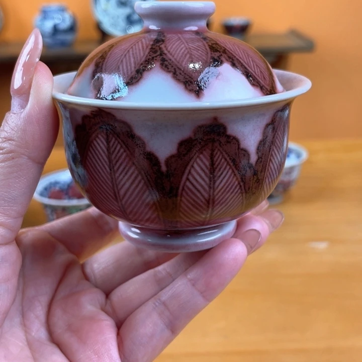 杯子景德镇手绘哈哈哈哈